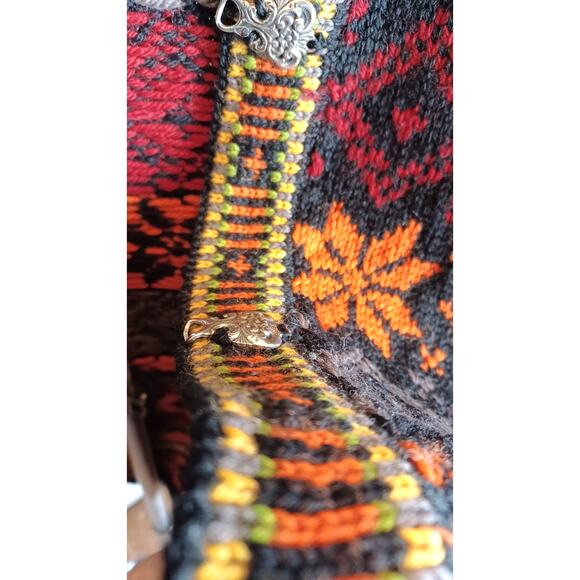 Vintage Wool Scandinavian Cardigan Sweater Women's size Large - Picture 8 of 8